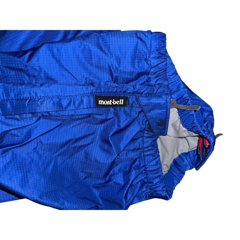 Vintage 90s Montbell Ski Pants Neon Colorblock Mountaineering GORPCORE Full Zip - Picture 4 of 11